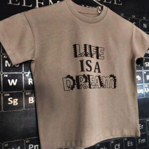 Camiseta niños 'Life is a dream' topo