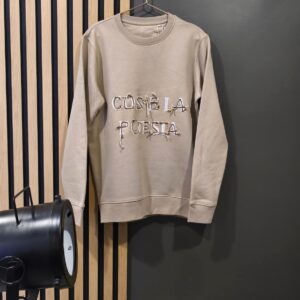 Sudadera 'Cos'è la poesia'' topo