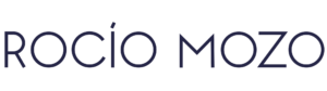 LOGO ROCIO MOZO AZUL