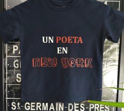 CAMISETA UN POETA NY NIÑO MARINO. CAPSULA POESIA. ROCIO MOZO (1)