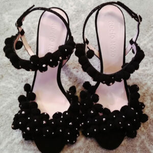 Stiletto Mujer Negro Clásico