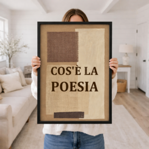 Cos'è la Poesia - Acabado 2