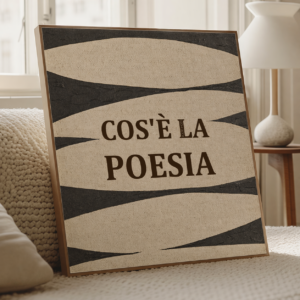 Cos'è la Poesia - Acabado 1