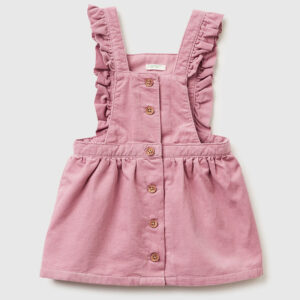 Falda de terciopelo tipo peto